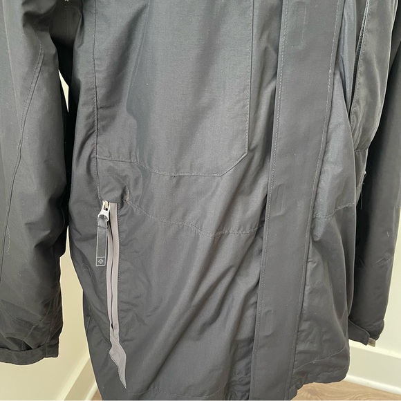 Columbia 3 in 1 Interchange Jacket Black/Gray Size Medium - Picture 3 of 11